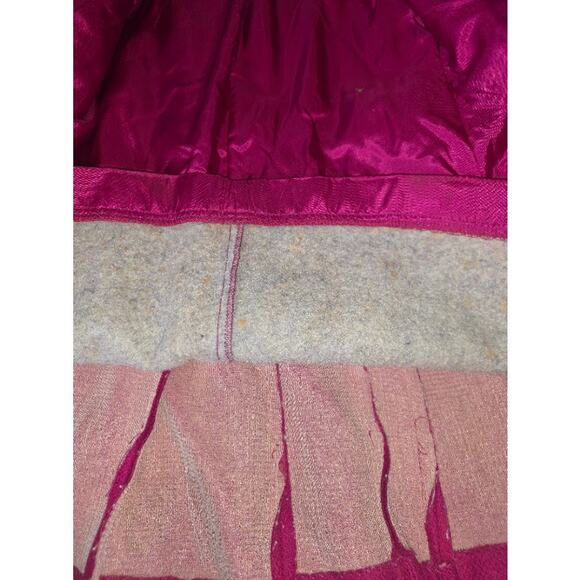 Vintage Rothschild Fuchsia Pink Wool Coat and Hat Size 6 Coquette - Picture 9 of 13